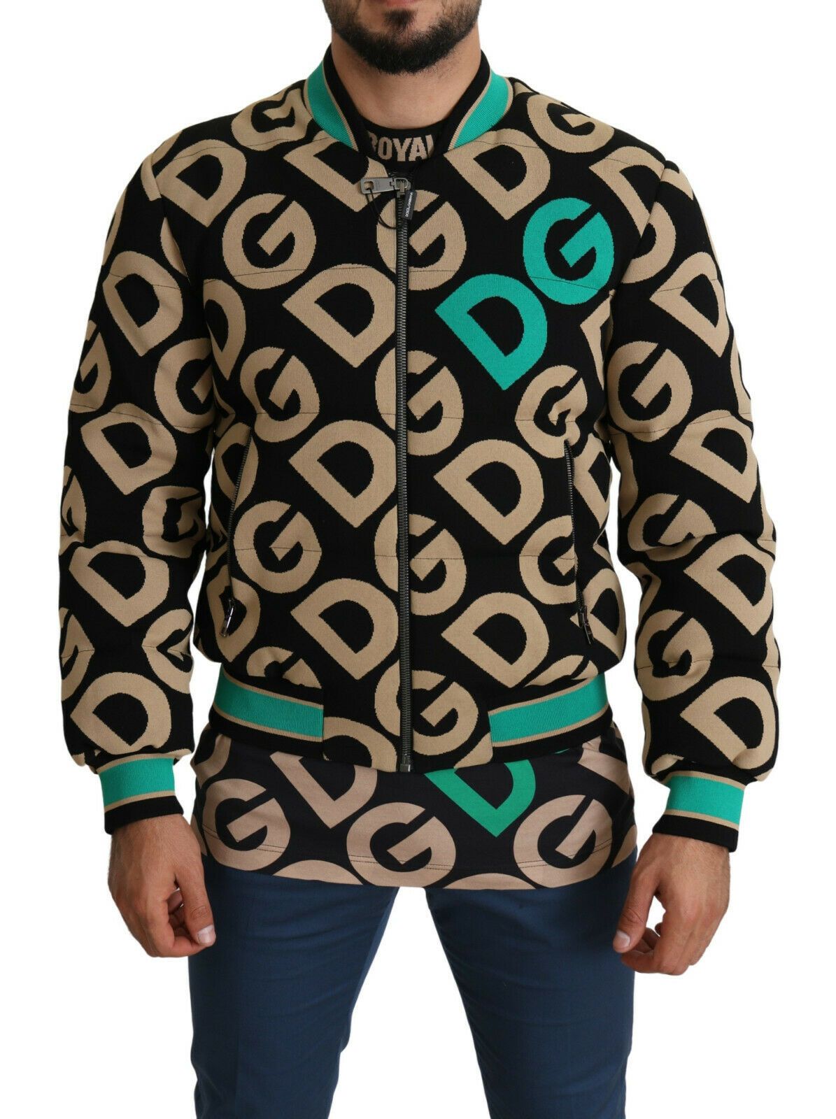Multicolor DGMILLENNIALS Logo Print Jacke