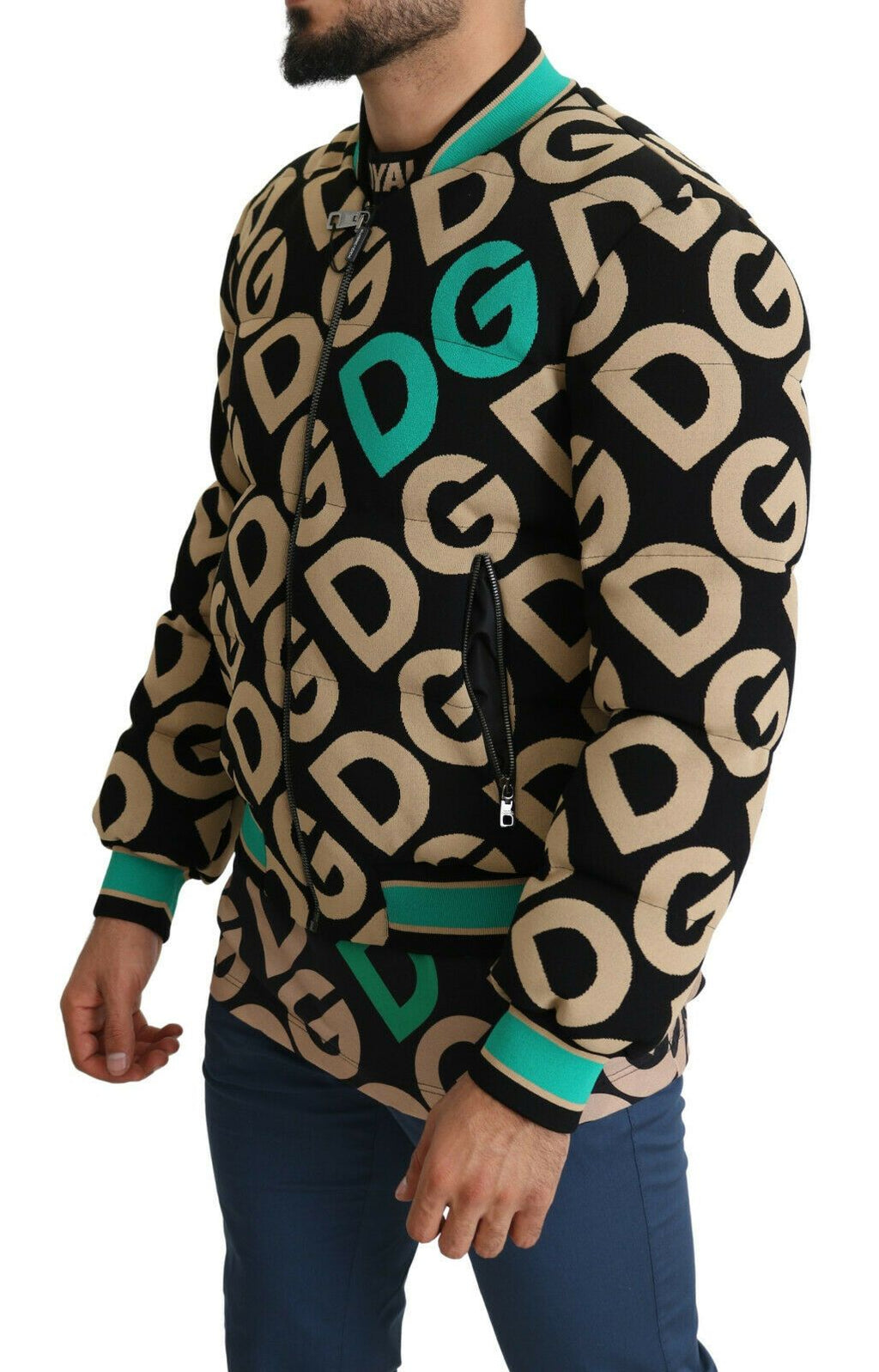 Multicolor DGMILLENNIALS Logo Print Jacke