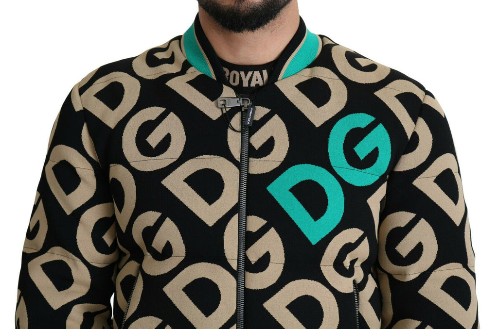 Multicolor DGMILLENNIALS Logo Print Jacke