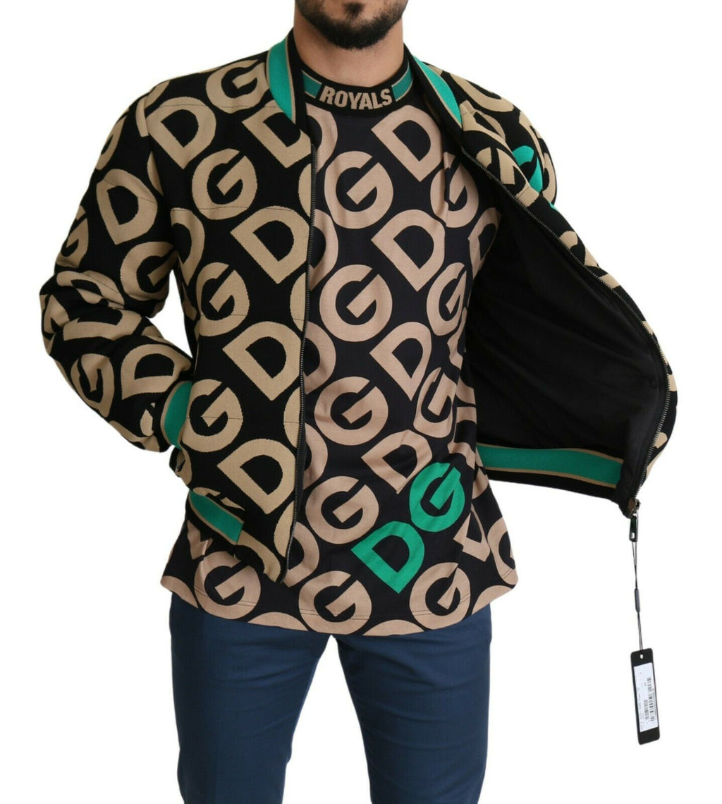 Multicolor DGMILLENNIALS Logo Print Jacke