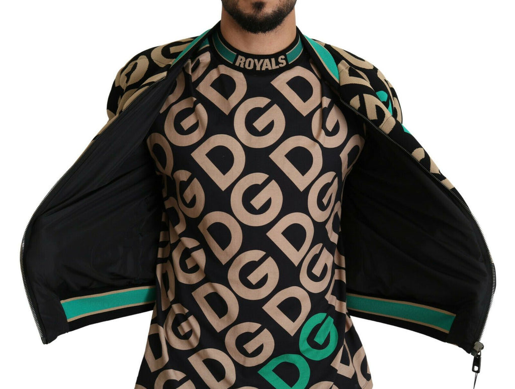 Multicolor DGMILLENNIALS Logo Print Jacke