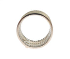 Authentischer Damenring aus 925er Sterlingsilber mit klaren Zirkonia