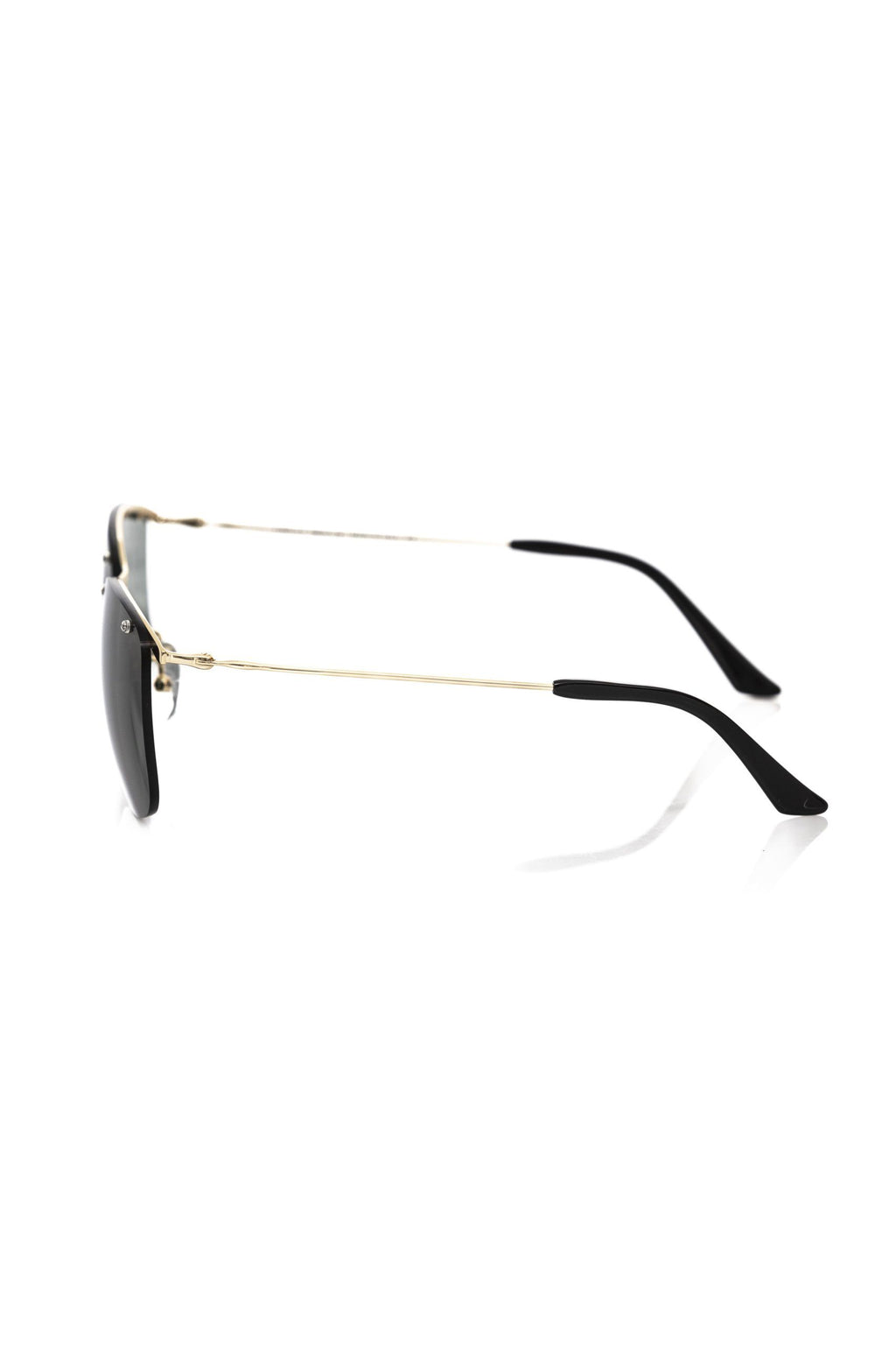 Sonnenbrille für Herren aus schwarzer Metallfaser