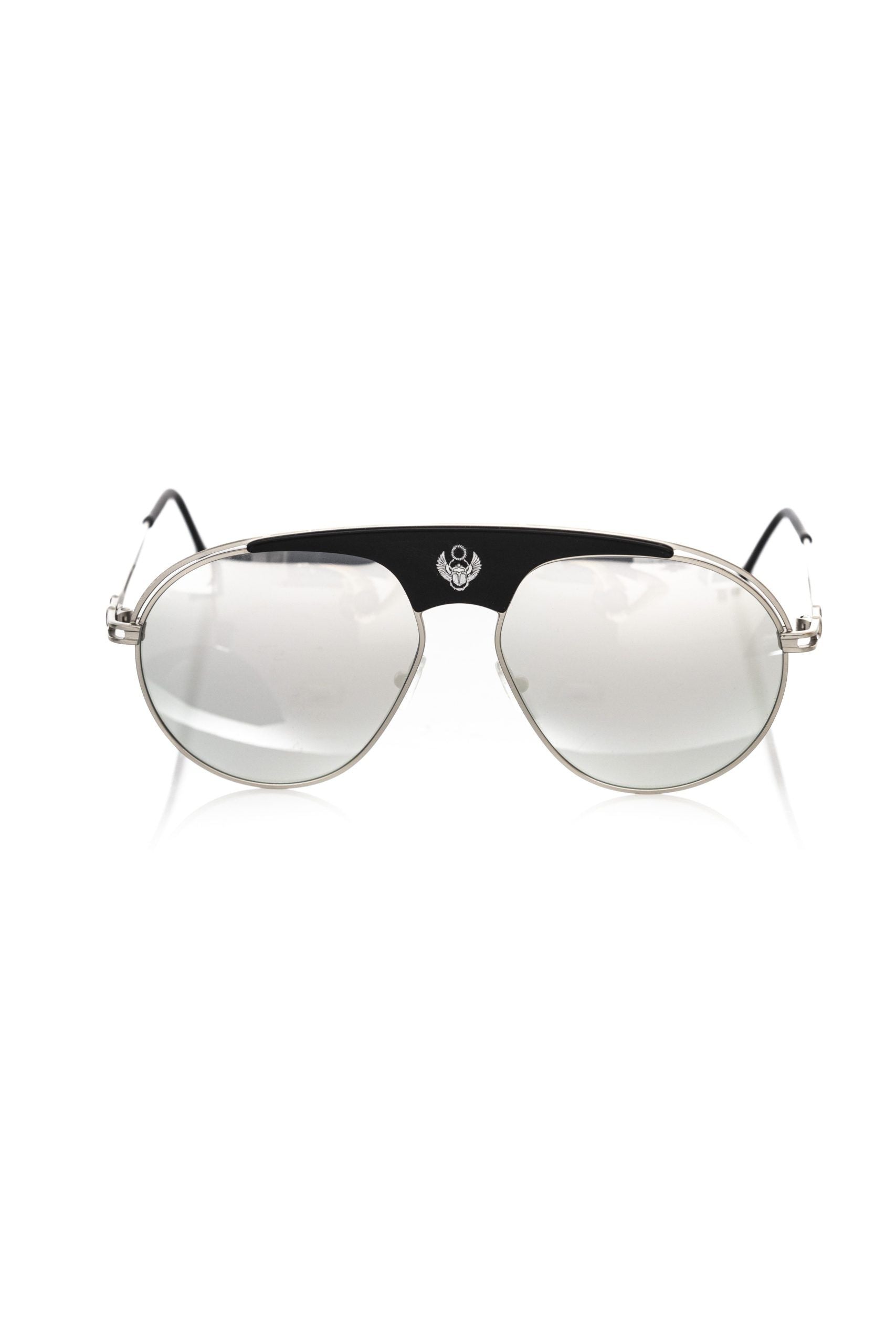 Herren-Sonnenbrille mit mehrfarbiger Metallfaser