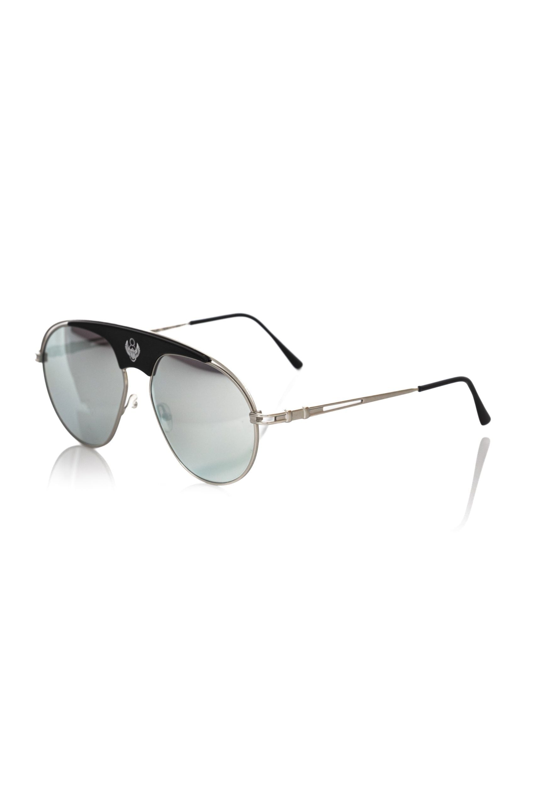 Herren-Sonnenbrille mit mehrfarbiger Metallfaser