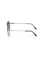 Herren-Sonnenbrille mit mehrfarbiger Metallfaser