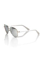 Sonnenbrille für Herren mit silberner Metallfaser