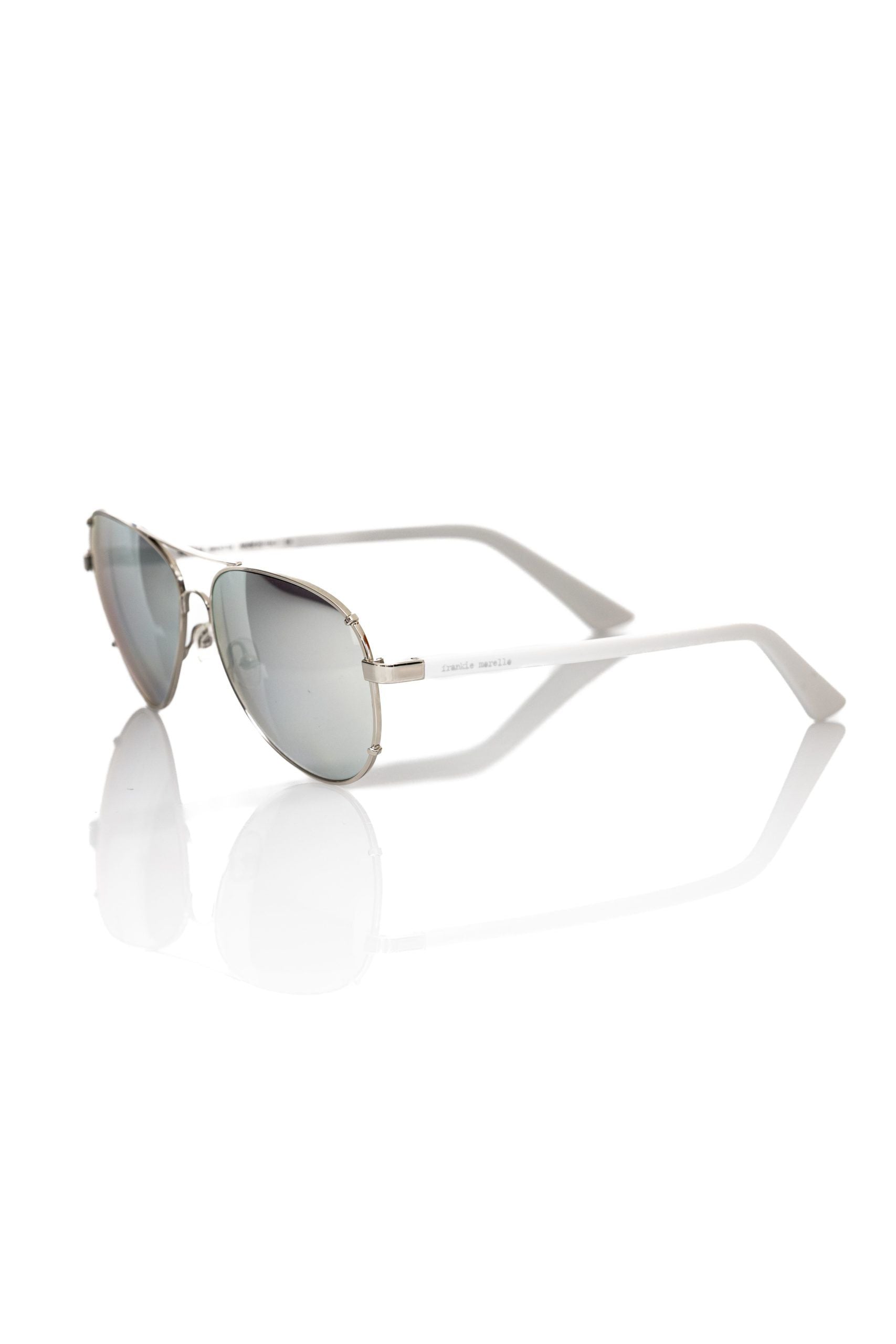 Sonnenbrille für Herren mit silberner Metallfaser