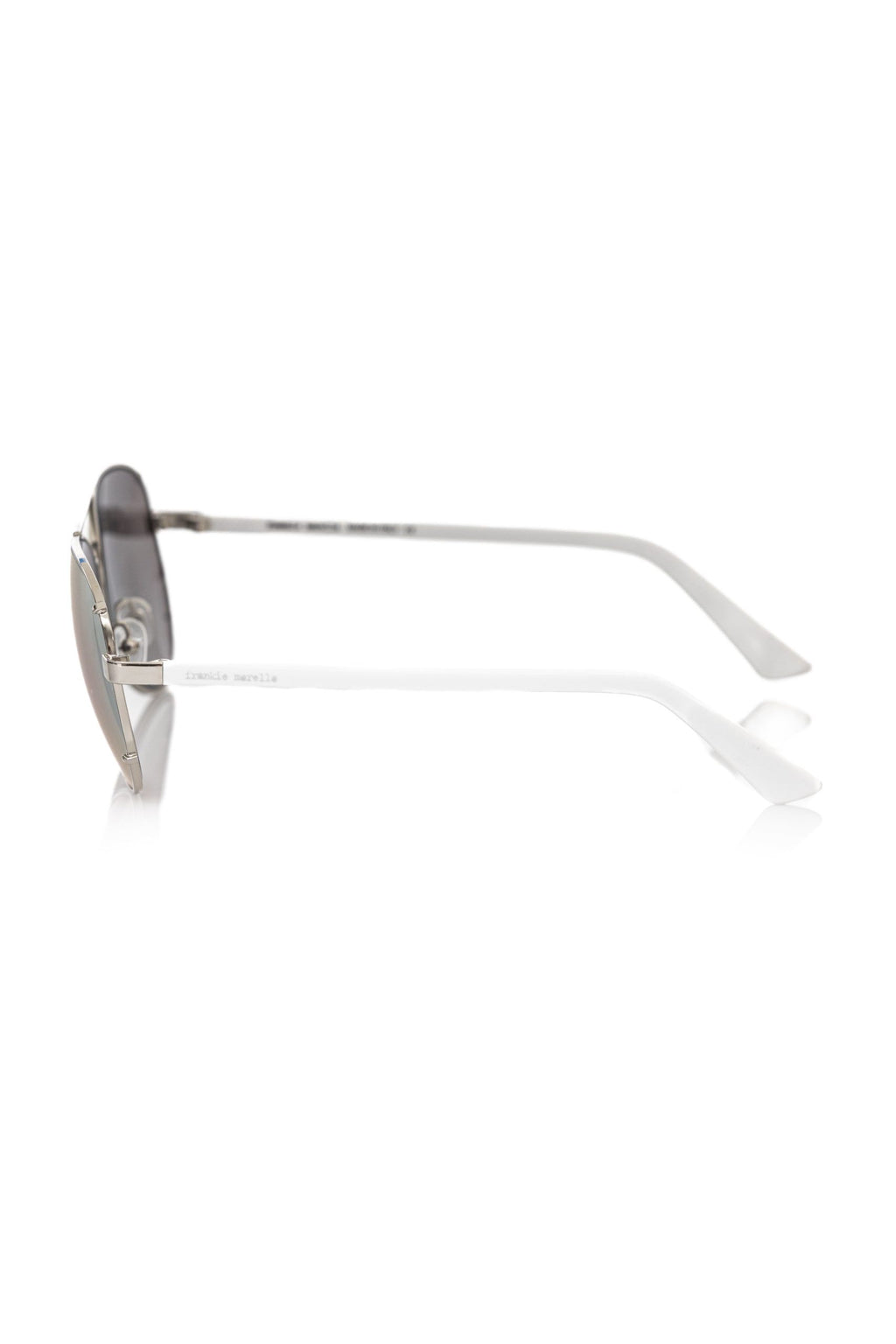 Sonnenbrille für Herren mit silberner Metallfaser