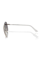 Sonnenbrille für Herren mit silberner Metallfaser