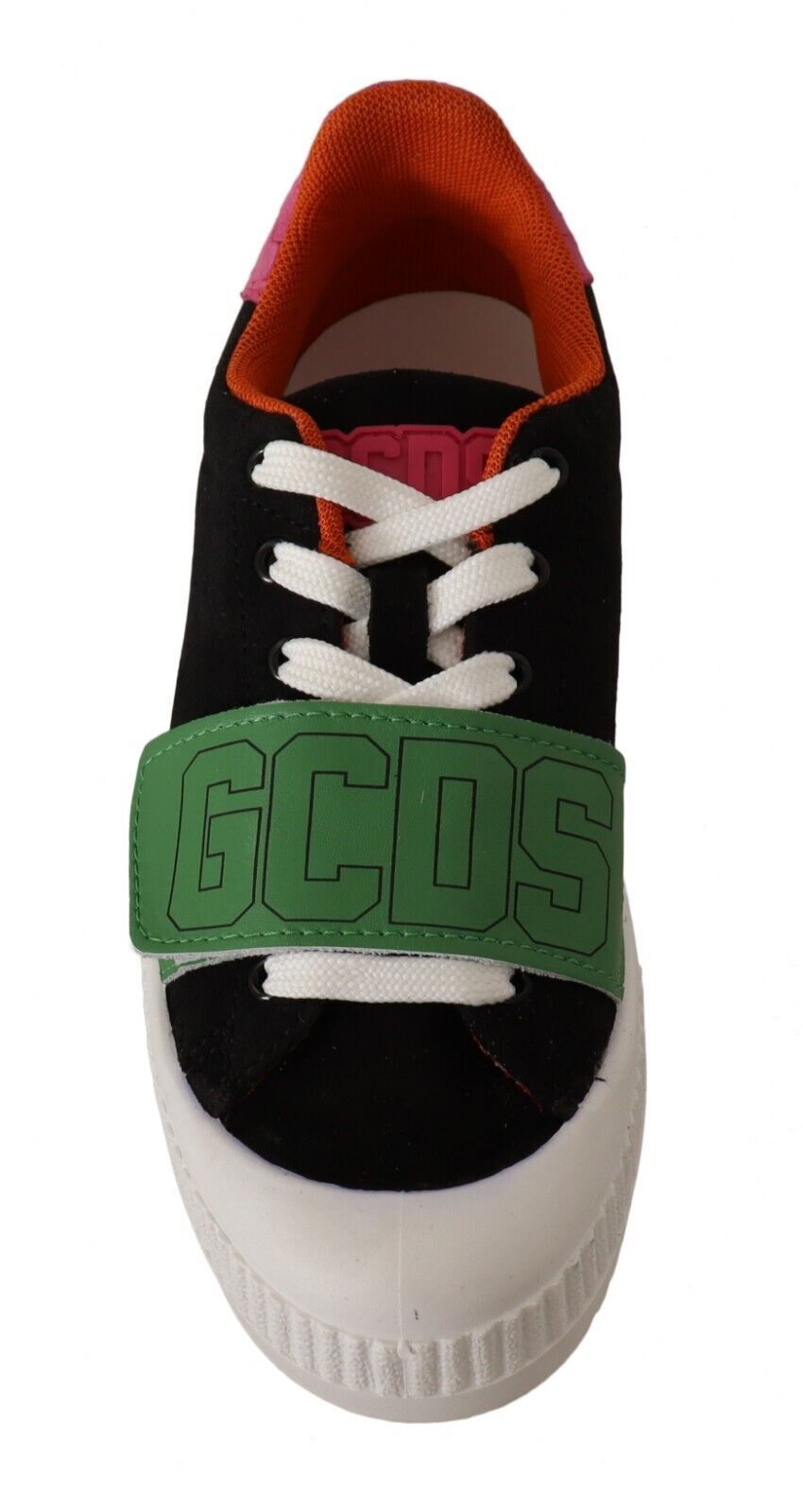 Multicolor Suede Low Top Lace Up Damen-Sneakers