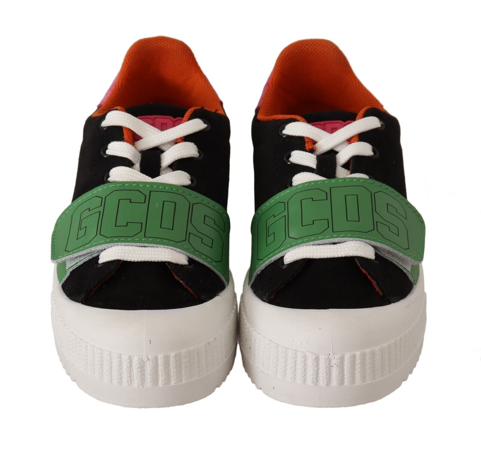Multicolor Suede Low Top Lace Up Damen-Sneakers