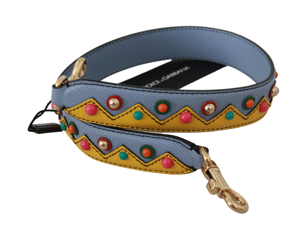 Blauer Handtaschen Schultergurt Leder