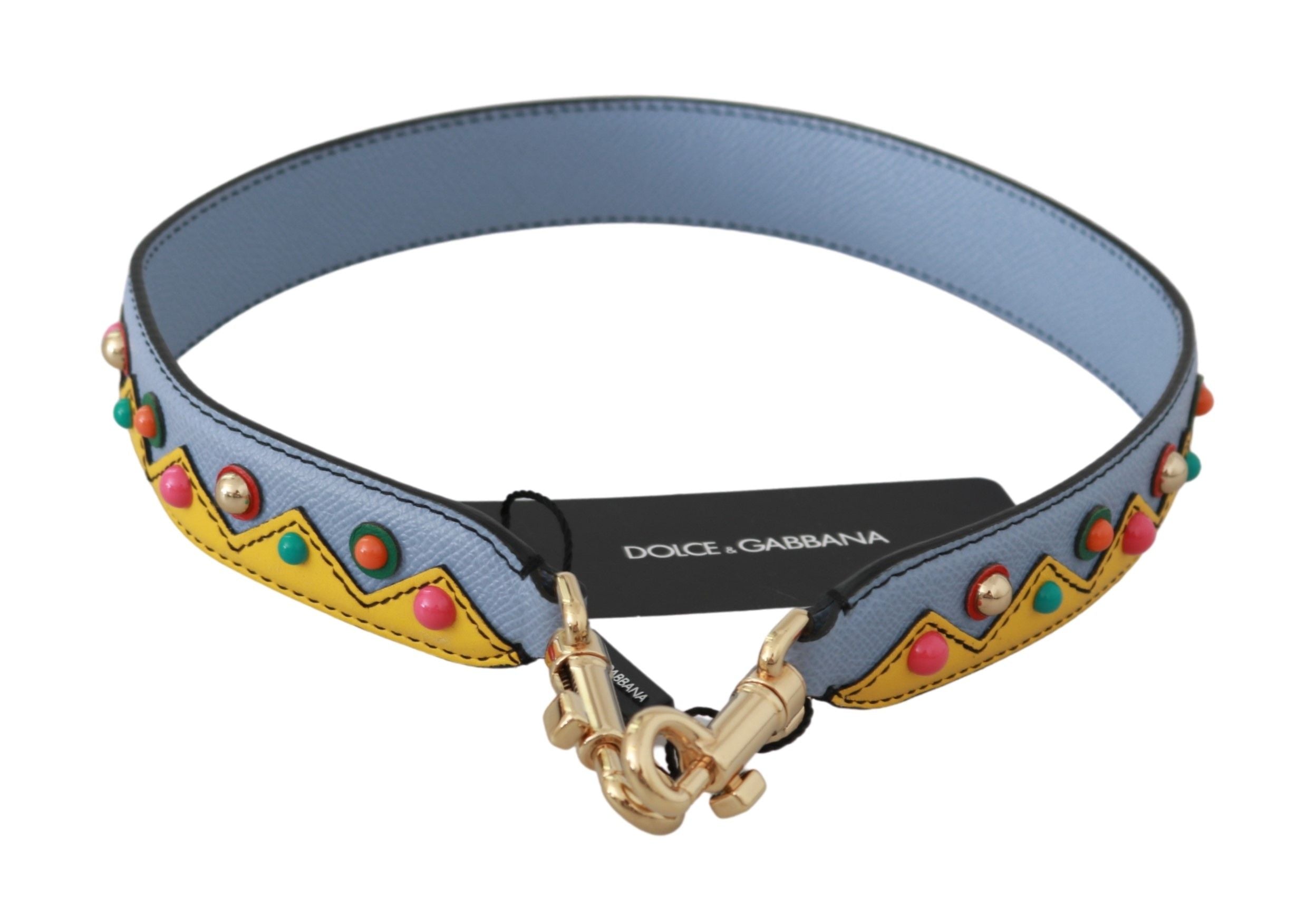 Blauer Handtaschen Schultergurt Leder