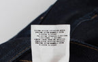 Blue Cotton Stretch Slim Fit Jeans