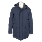Blue Polyester Jacket