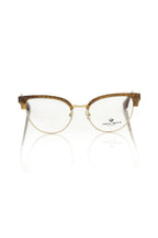Brown Metallic Fibre Women Frame