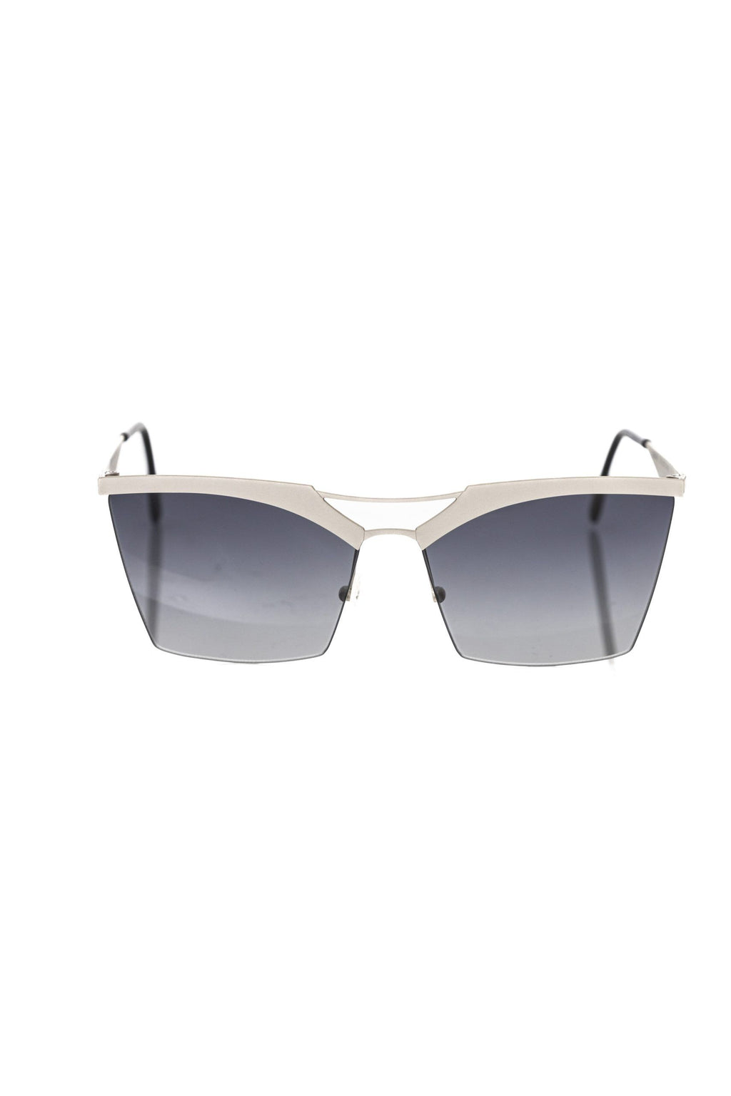 Silberfarbene Damen-Sonnenbrille