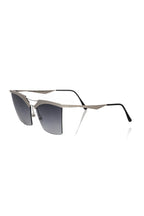 Silberfarbene Damen-Sonnenbrille