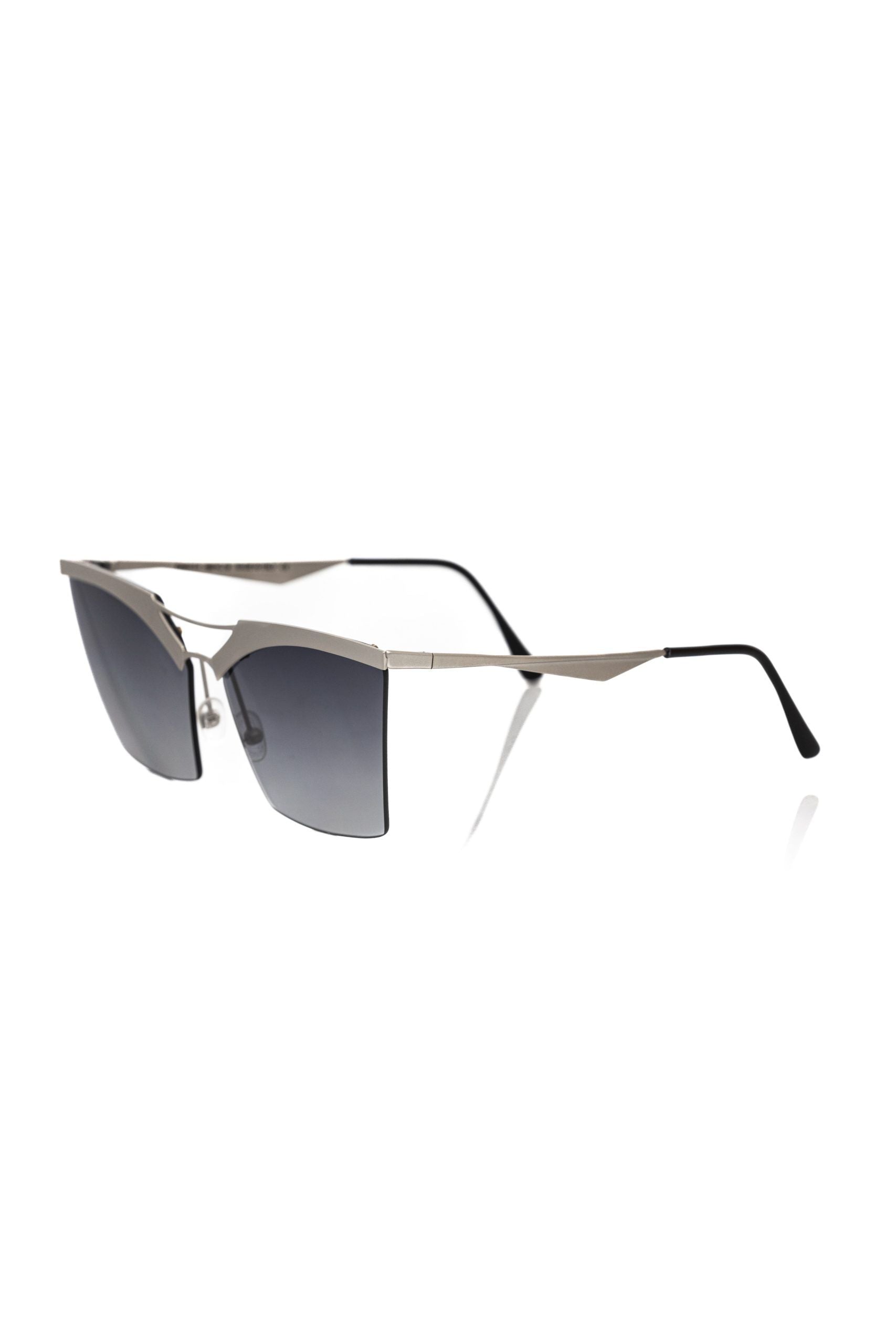Silberfarbene Damen-Sonnenbrille