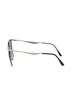 Silberfarbene Damen-Sonnenbrille