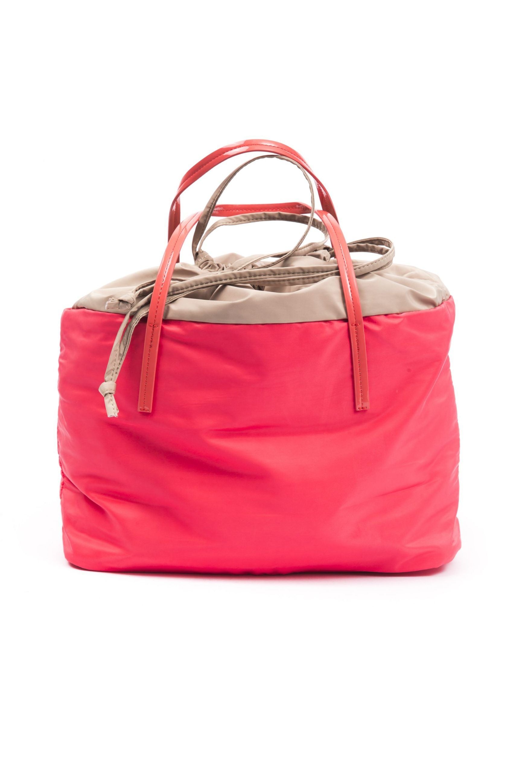 Borsa a tracolla da donna in poliestere rosso