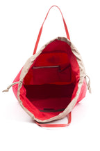 Borsa a tracolla da donna in poliestere rosso