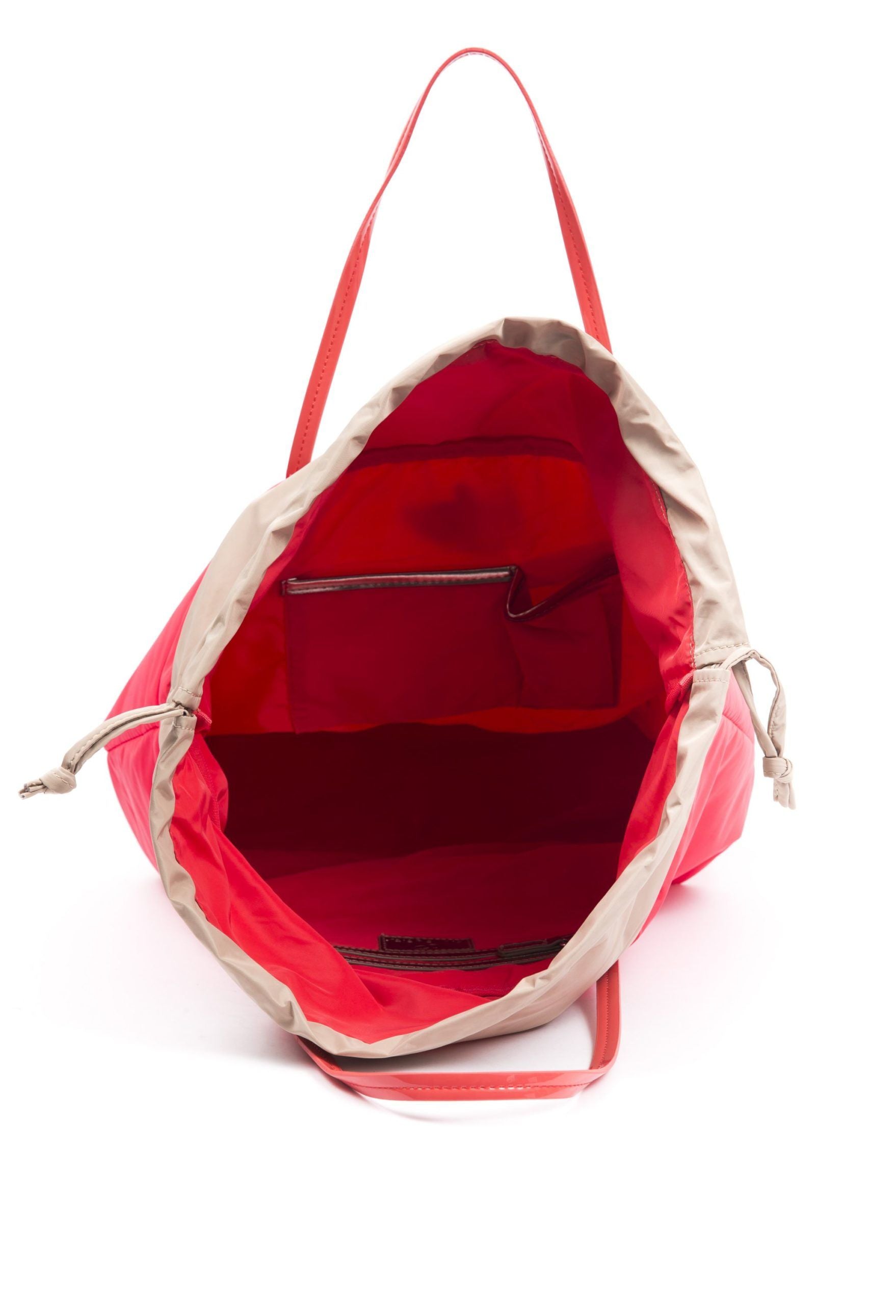 Borsa a tracolla da donna in poliestere rosso