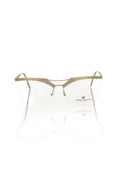 Braune Metallic Damen Brillenfassung