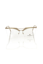 Braune Metallic Damen Brillenfassung