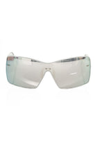 Damen-Sonnenbrille mit silberner Metallfaser