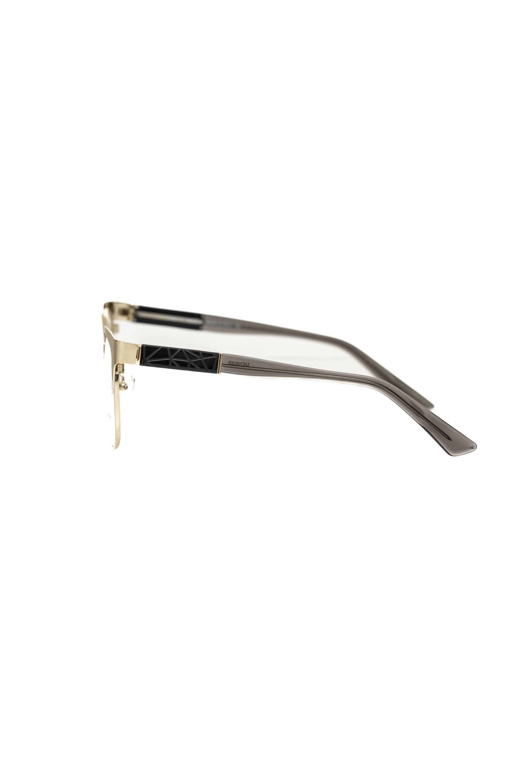 Goldfarbenes Damenbrillengestell aus Metall