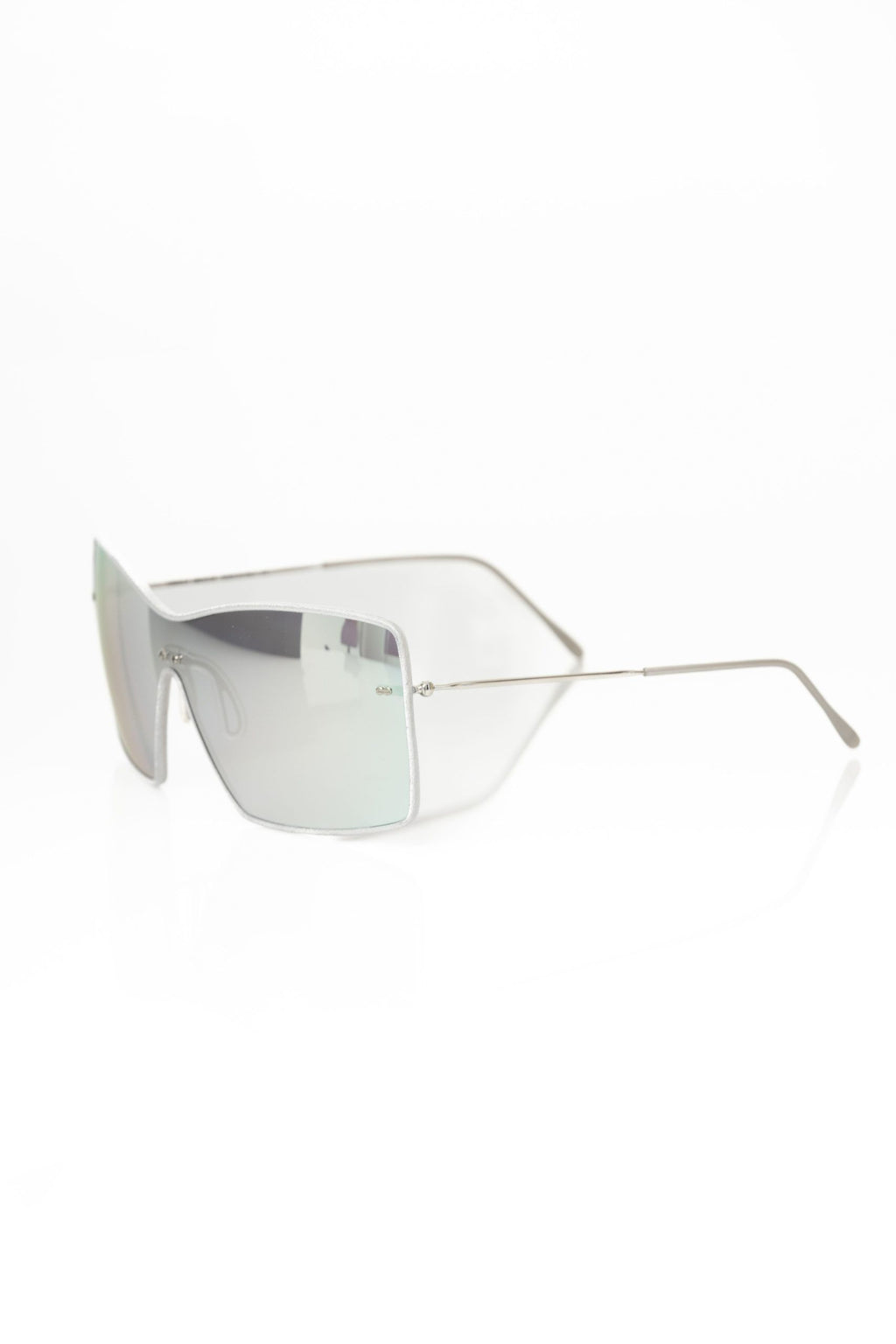 Damen-Sonnenbrille mit silberner Metallfaser