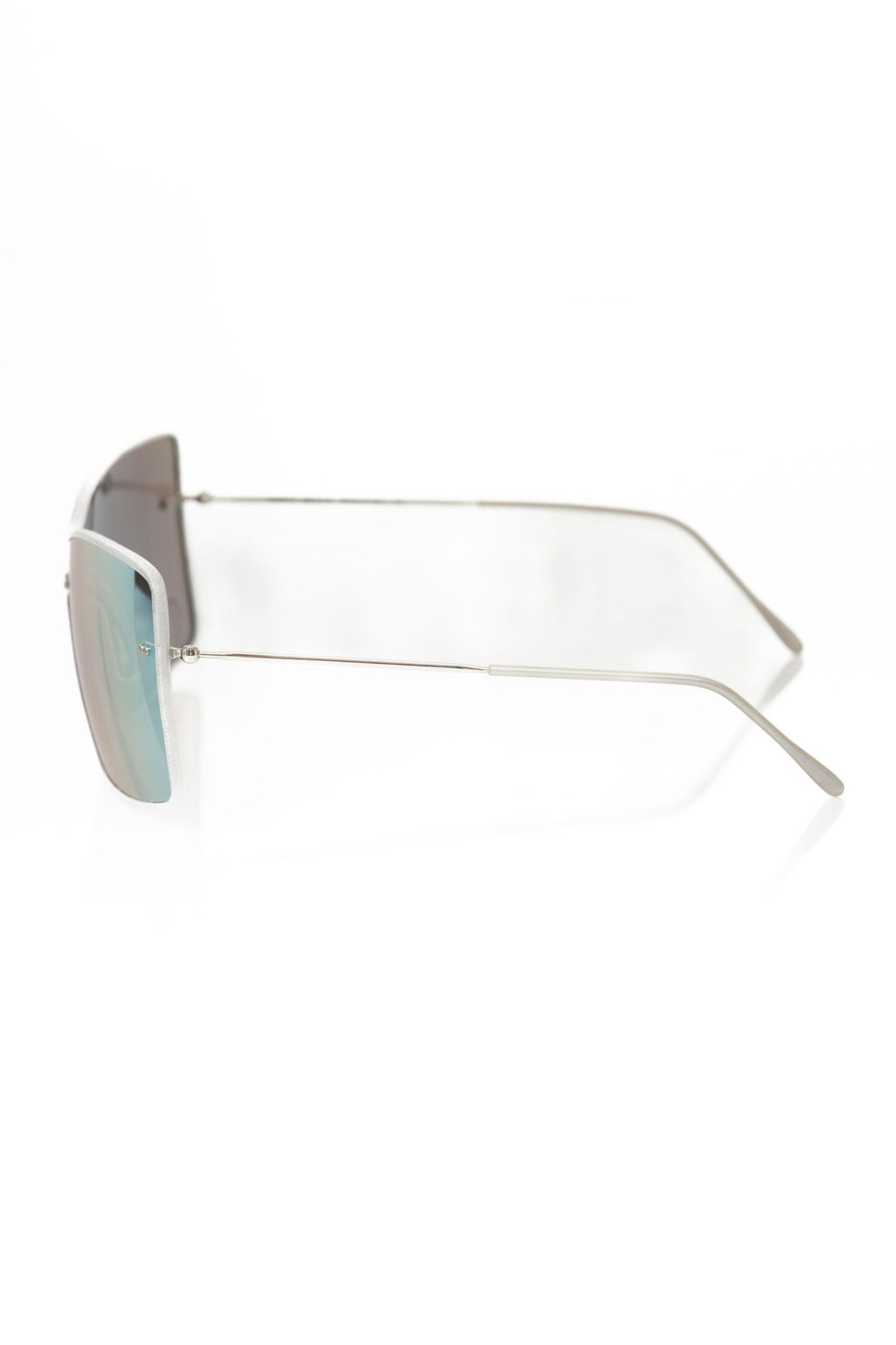 Damen-Sonnenbrille mit silberner Metallfaser