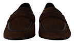 Schuhe Kleid Slipper Braun Leder Slipper