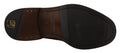 Derby-Schuhe aus schwarzem Leder