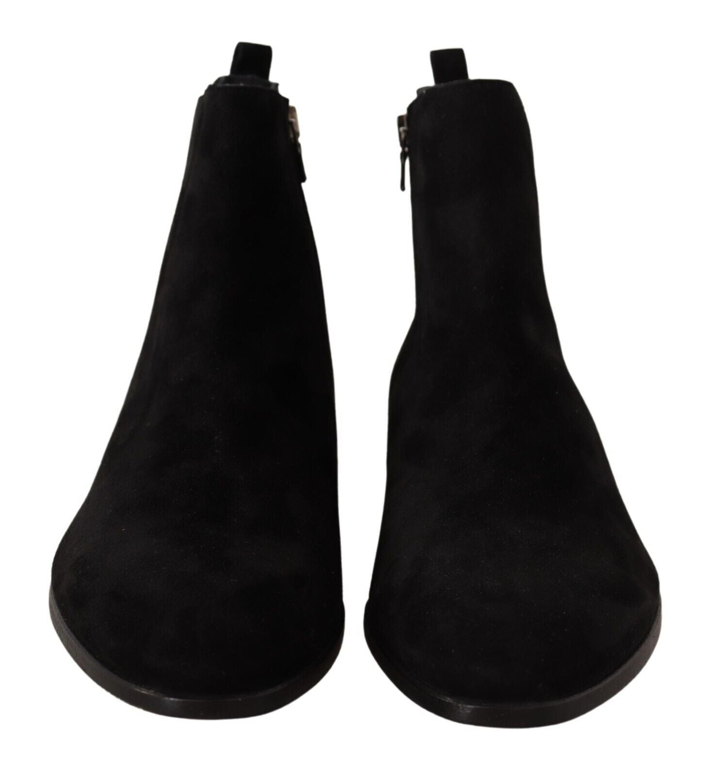 Black Suede Leather Men's Chelsea Boots Shoes