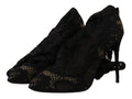 Schwarze Stretchsocken Taormina Schnürstiefel Schuhe