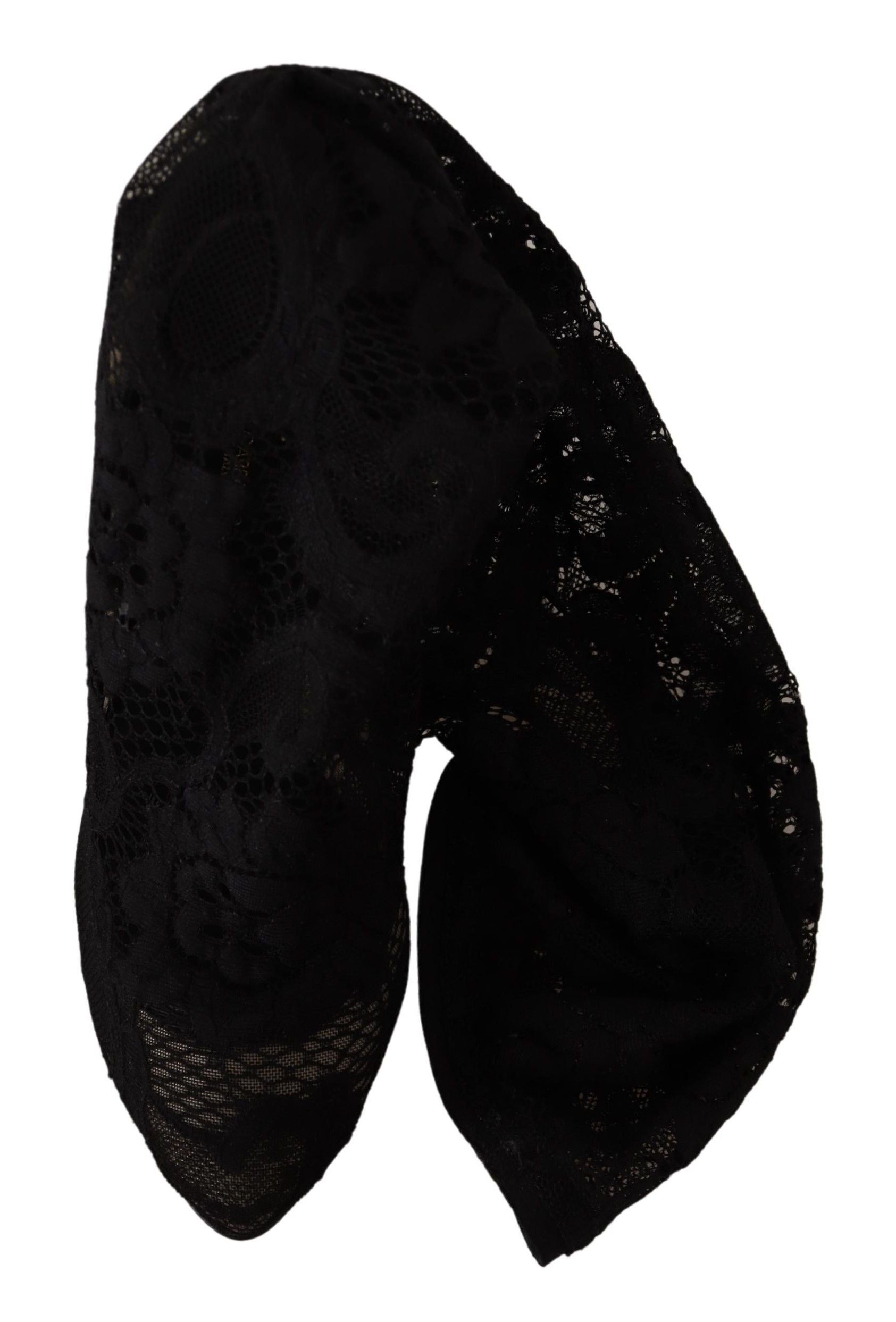 Schwarze Stretchsocken Taormina Schnürstiefel Schuhe