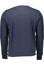 Blue Cotton Men's Sweatshirt