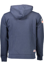 Blue Cotton Men's Sweatshirt