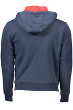 Blue Cotton Men's Sweatshirt