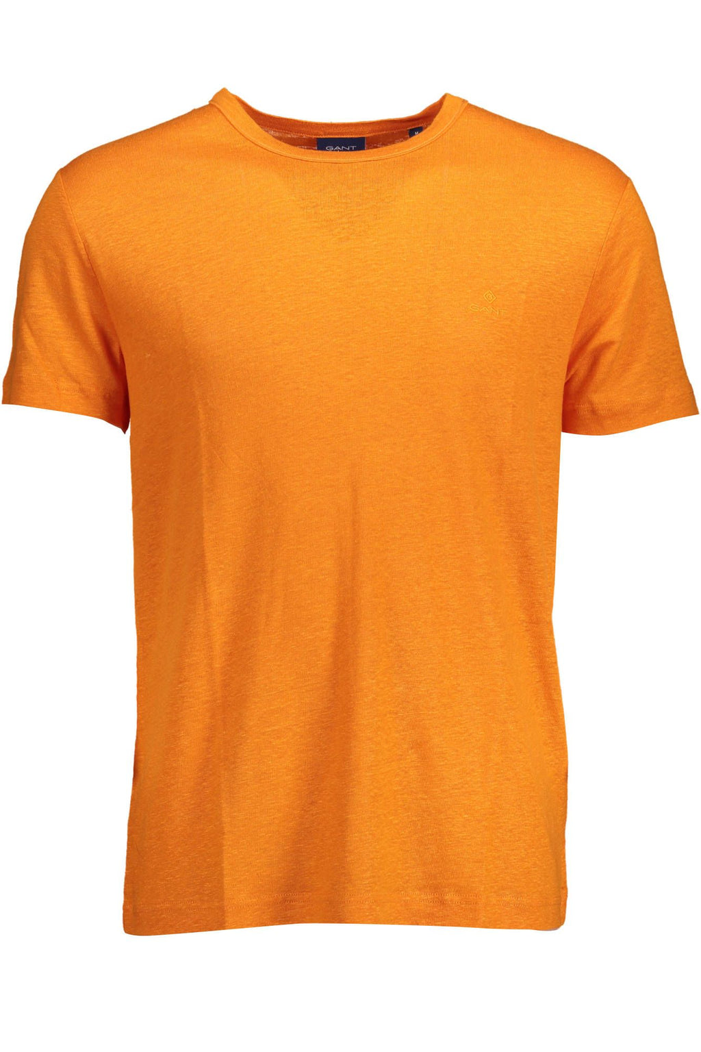 Orangefarbenes Bio-Baumwoll-Herren-T-Shirt
