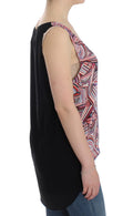 Ärmelloses Top in Multicolour
