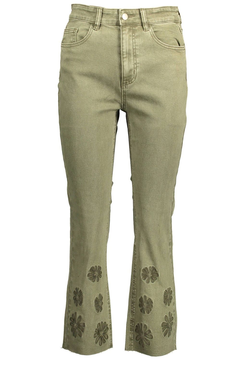 Grüne Baumwolljeans & -hosen