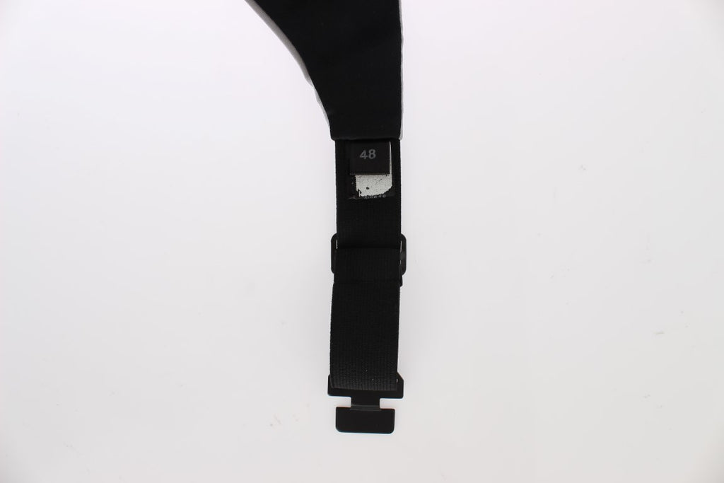 Grauer Taillengürtel Seidenkummerbund
