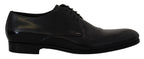 Formelle Herrenschuhe aus schwarzem Leder