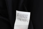 Schwarzer blauer zweiteiliger Anzug Rock & Blazer