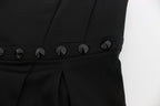Black Tank Party Evening Top Blouse