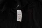 Schwarzer einreihiger Herren-Blazer
